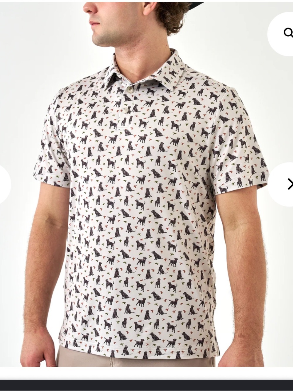 BURLEBO Boys NWT Performance Polo - Ducks And Dogs- SUPER SILKY SOFT